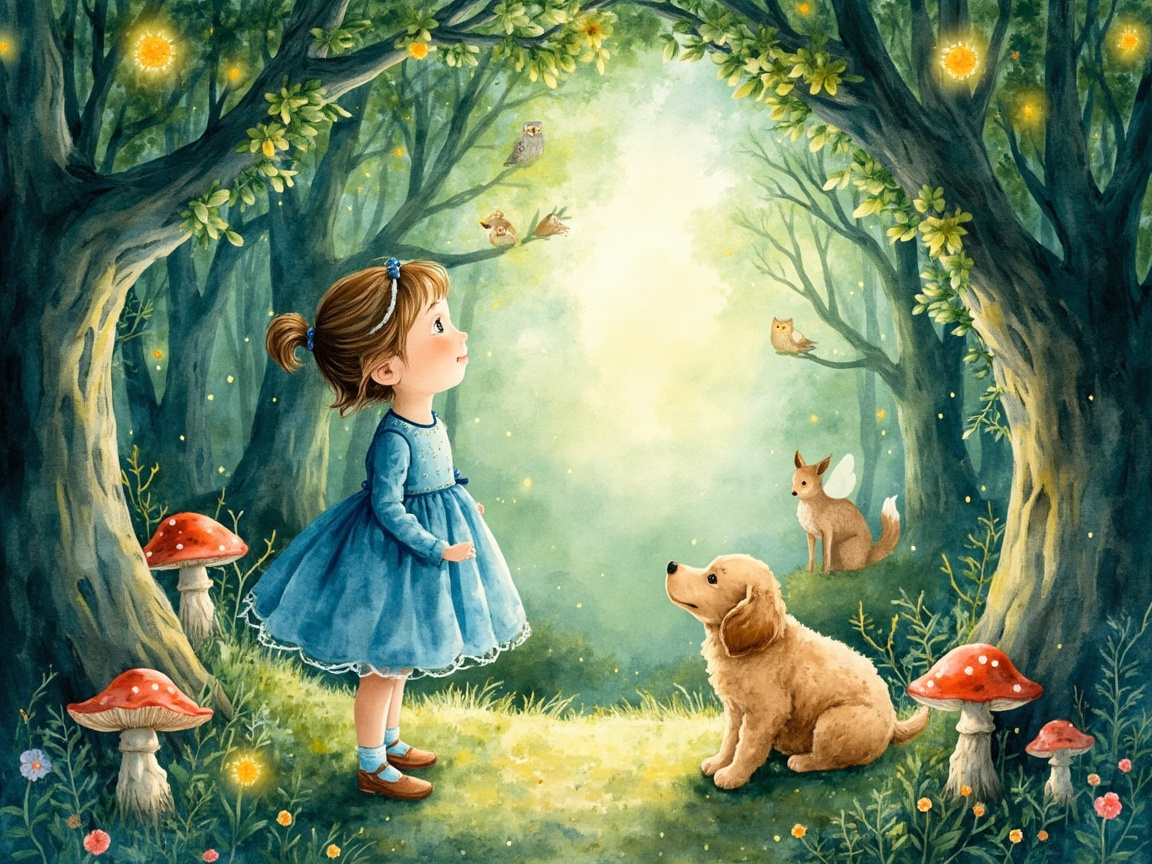 Find Luna in the Forest cover